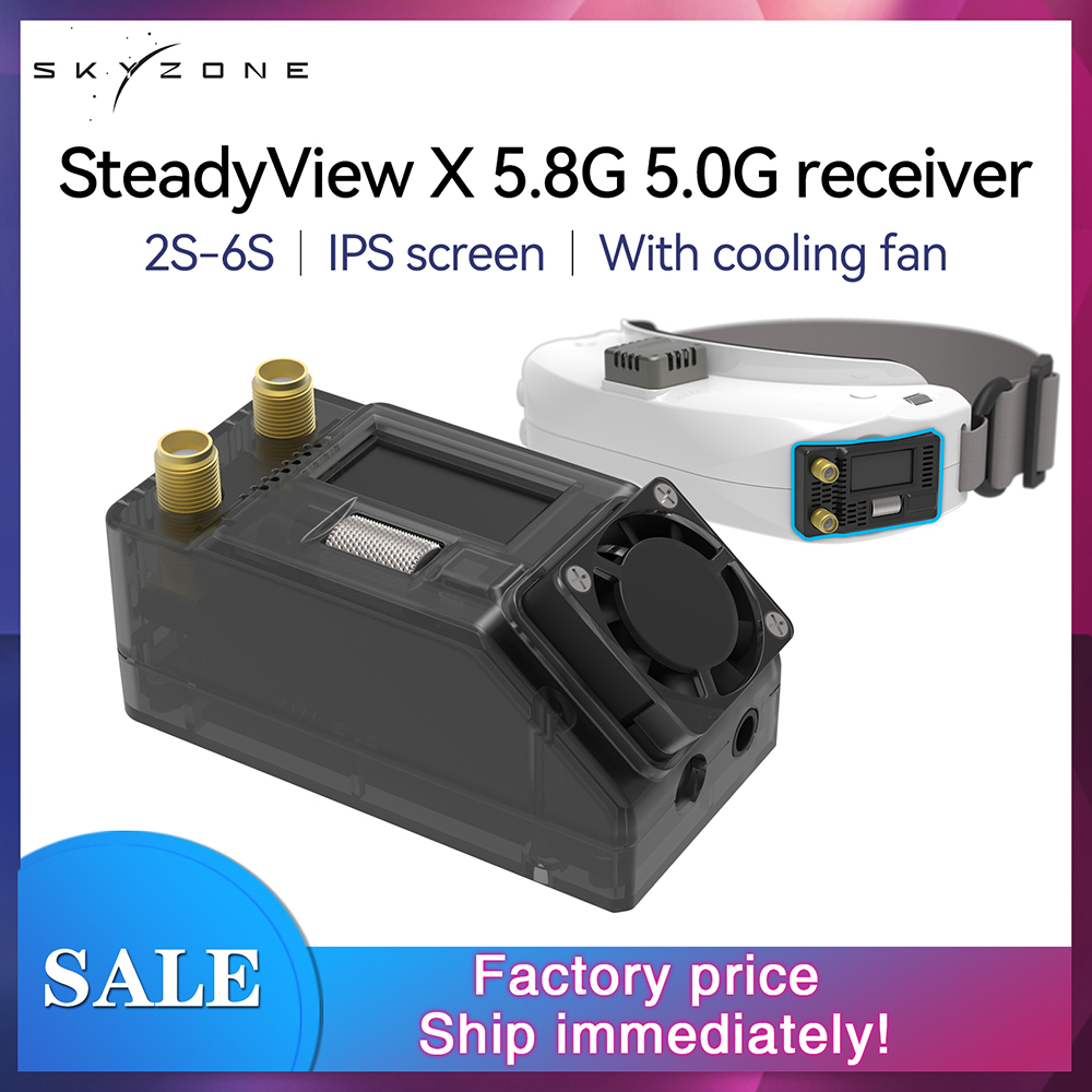 SKYZONE Steadyview X 5/5.8G Re - đánh giá và giá Skyzone Steadyview X Receiver Module